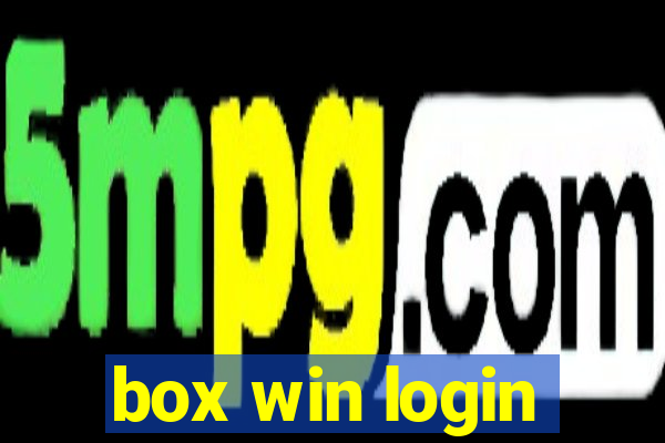 box win login